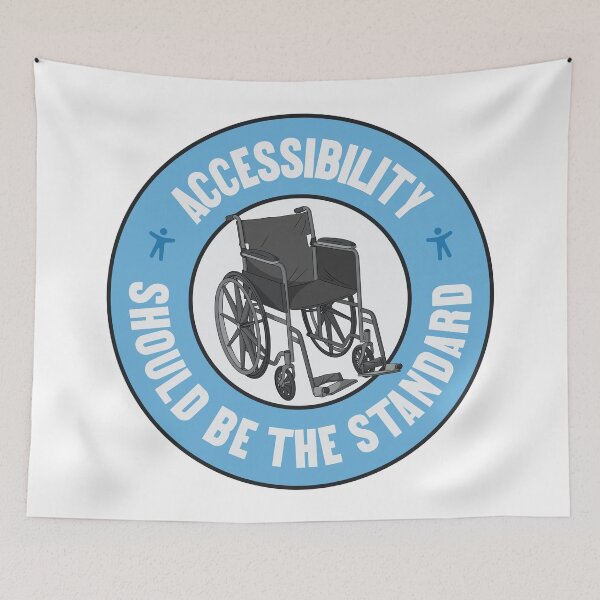 Item preview, Accessibility Should Be The Standard - Keep Things Accessible designed and sold by Picket Club.