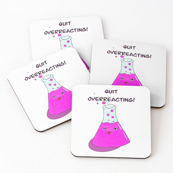 Item preview, Quit overreacting purple designed and sold by Oohshinythings.