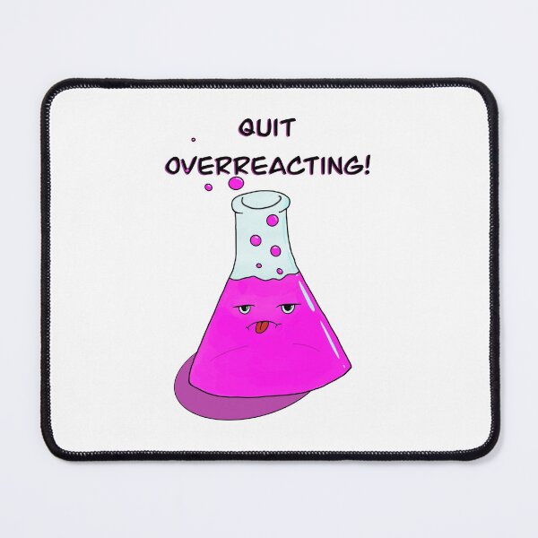 Item preview, Quit overreacting purple designed and sold by Oohshinythings.