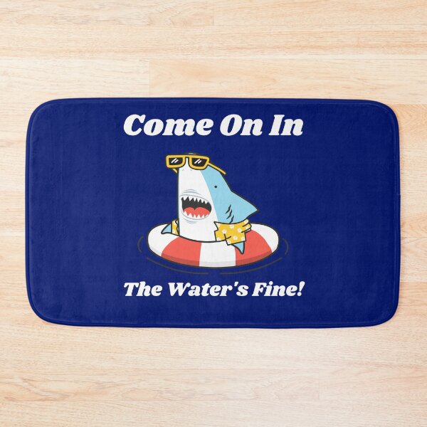 Item preview, Great White Shark - The water's fine! designed and sold by ByCoconutCakes.