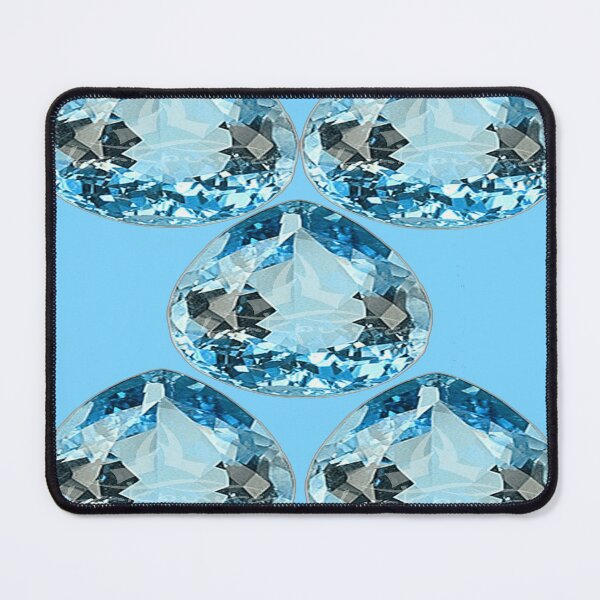Item preview, AQUAMARINE AQUA- BLUE MARCH BIRTHSTONE GEMS ART designed and sold by sharlesart.