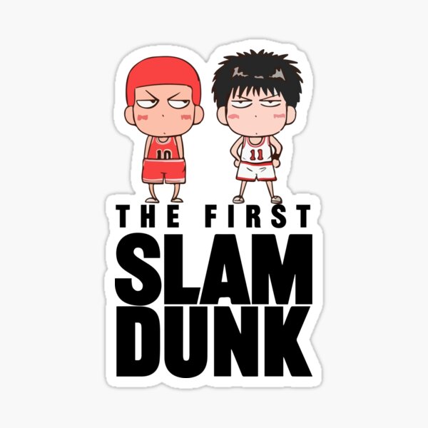 "The First Slam Dunk,Slam Dunk Movie, Slam Dunk Anime" Sticker for Sale ...