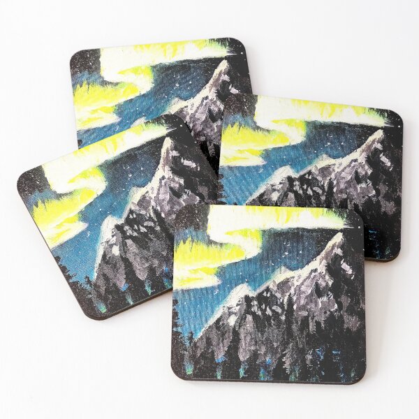 Item preview, Northern Lights painting designed and sold by FredArts.