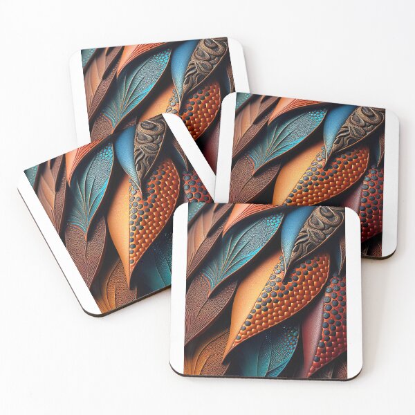 Item preview, Leather leaves designed and sold by TDCards.