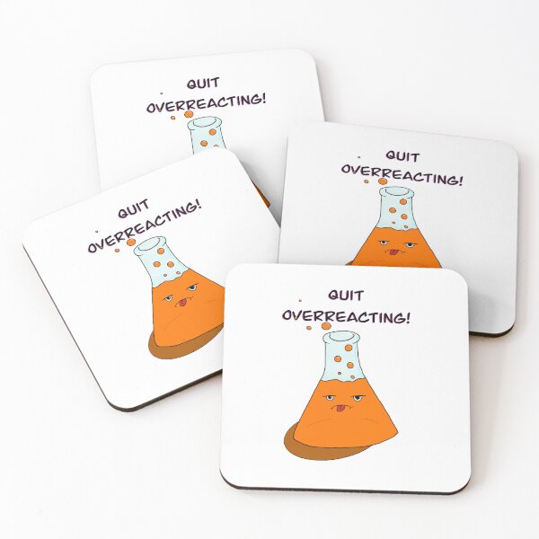 Item preview, Quit overreacting orange designed and sold by Oohshinythings.