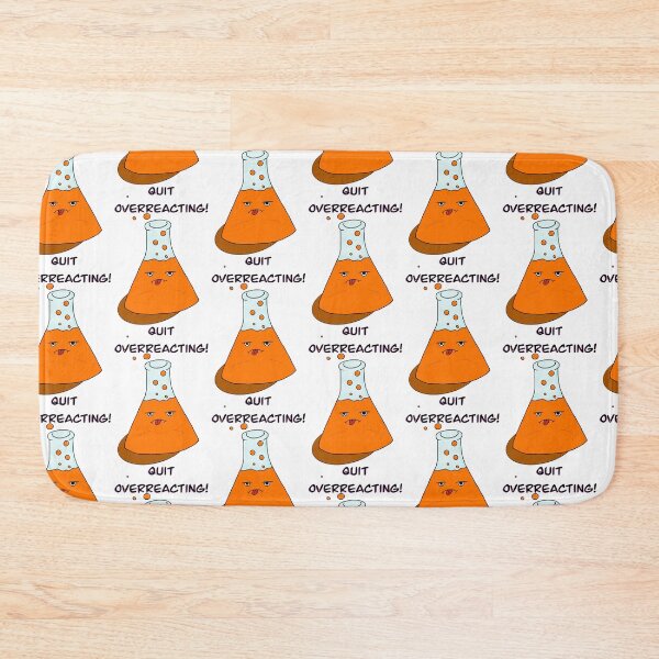 Item preview, Quit overreacting orange designed and sold by Oohshinythings.
