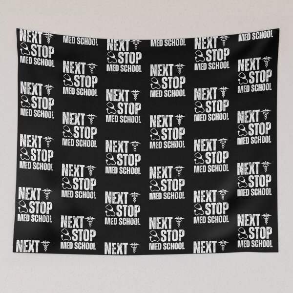 Item preview, next stop med school designed and sold by Hey-Nice-Shirt.