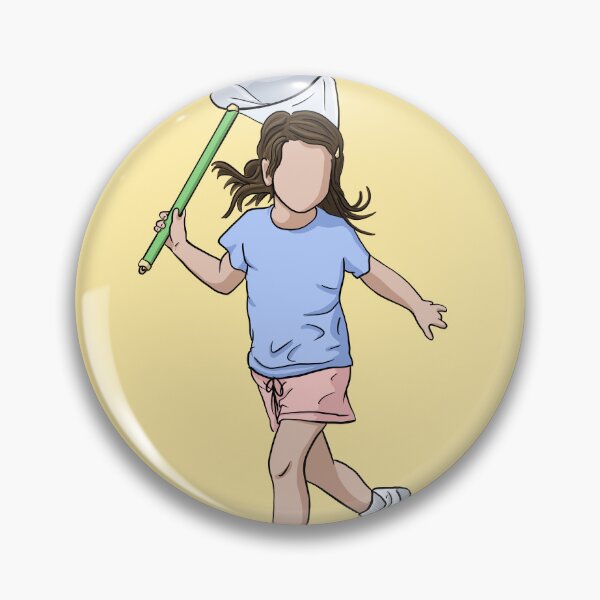 Aperçu de l'œuvre Petite fille attrapant des papillons créée et vendue par apohl21.