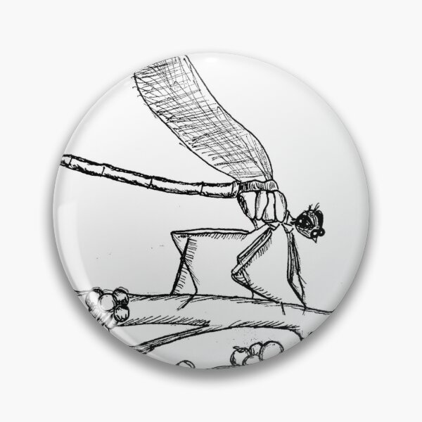 Item preview, Dragonflies on a Frozen Redberry Tree (B&W) designed and sold by Marian Hayes.