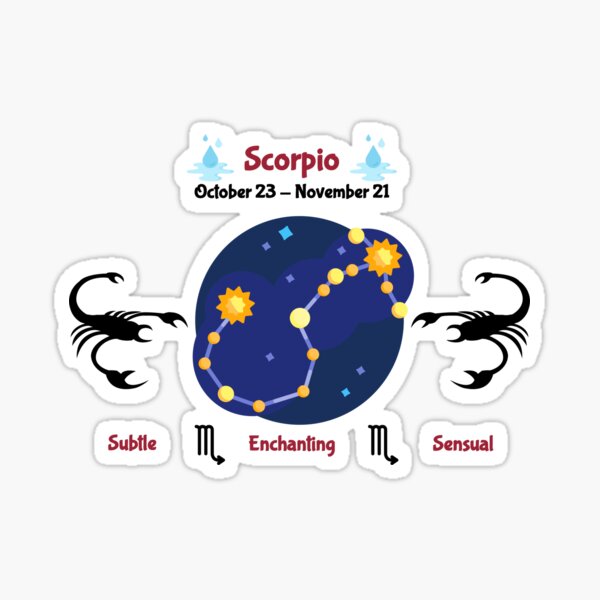"8th Zodiac sign Scorpio birthdates, constellation, traits, symbol, and