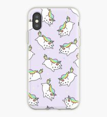 Kawaii nette Einhorn-Katze iPhone-Hülle & Cover