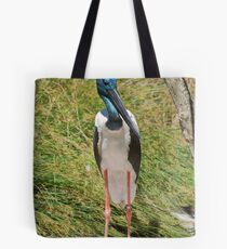 Black-Necked Stork Tote Bag