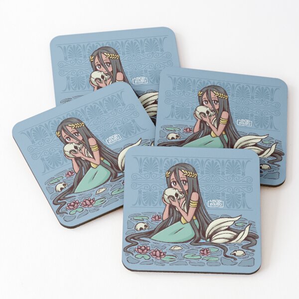 Item preview, Mermaid with Skulls designed and sold by AngiLaguado.