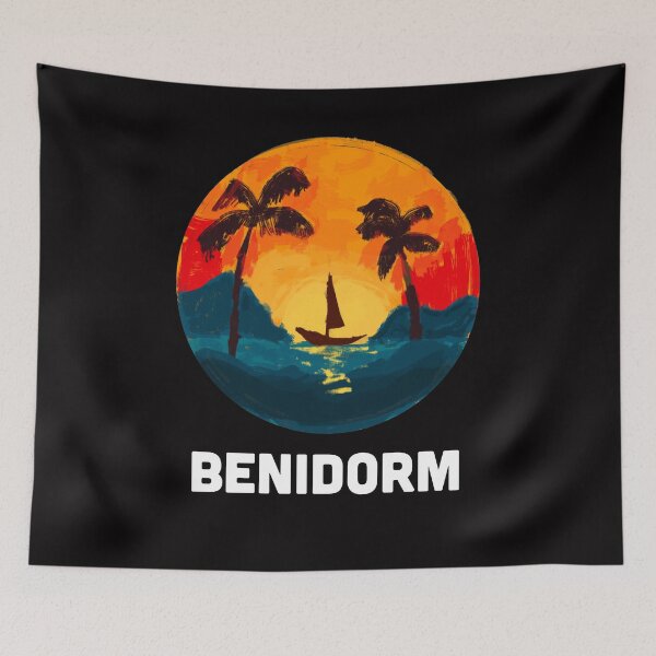 Item preview, Benidorm Spain designed and sold by Rustic Valley Studio.