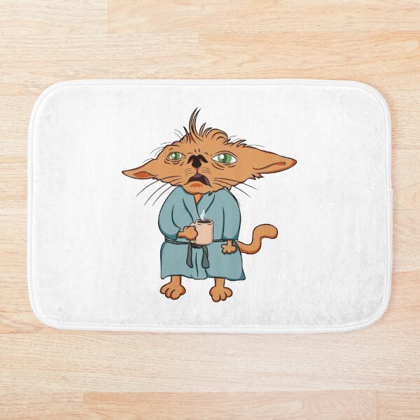 Item preview, Cat in the Morning designed and sold by LicencaPoetica.