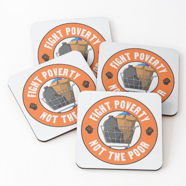 Item preview, Fight Poverty Not The Poor - Social Program Funding designed and sold by Picket Club.