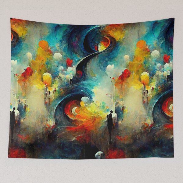 Item preview, Hopes and dreams - abstract (3/4) designed and sold by sabantha.