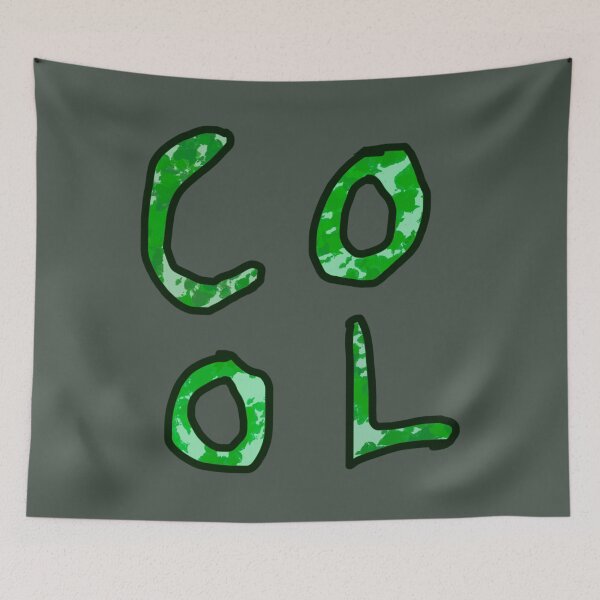 Item preview, Cool(Green Word Design) designed and sold by Usagicollection.