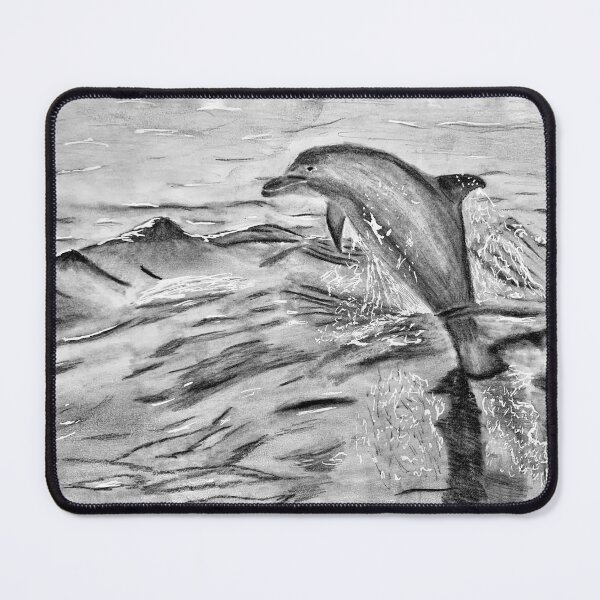 Item preview, Dolphin Jumping Over a Wave designed and sold by Marian Hayes.