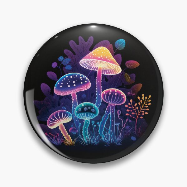 Item preview, Shrooms mushrooms 2023 rainbow color Sticker designed and sold by PhiloSophyEye.