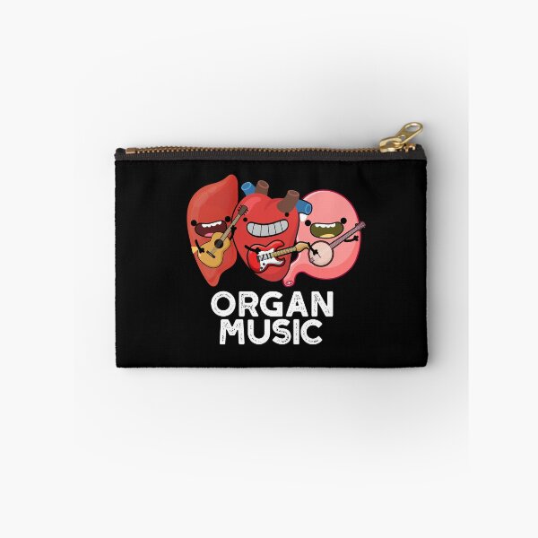 Item preview, Organ Music Funny Anatomy Puns (Dark BG) designed and sold by punnybone.