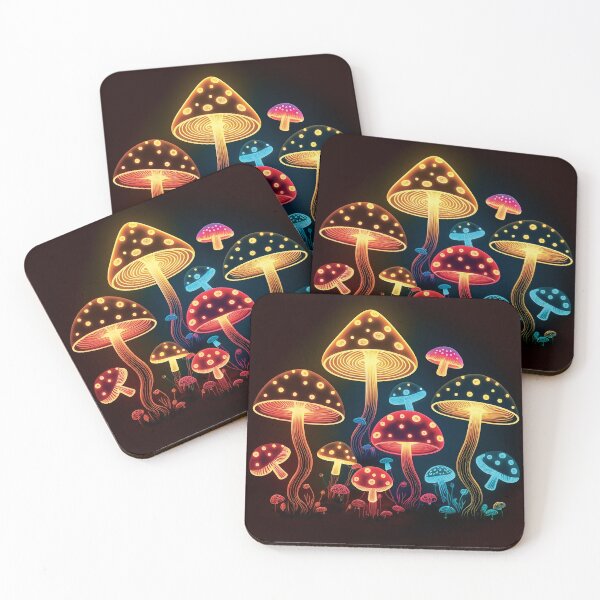 Item preview, Shrooms mushrooms 2023 rainbow color Sticker designed and sold by PhiloSophyEye.