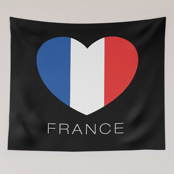 Item preview, Heart and Love for France designed and sold by egrubbs.