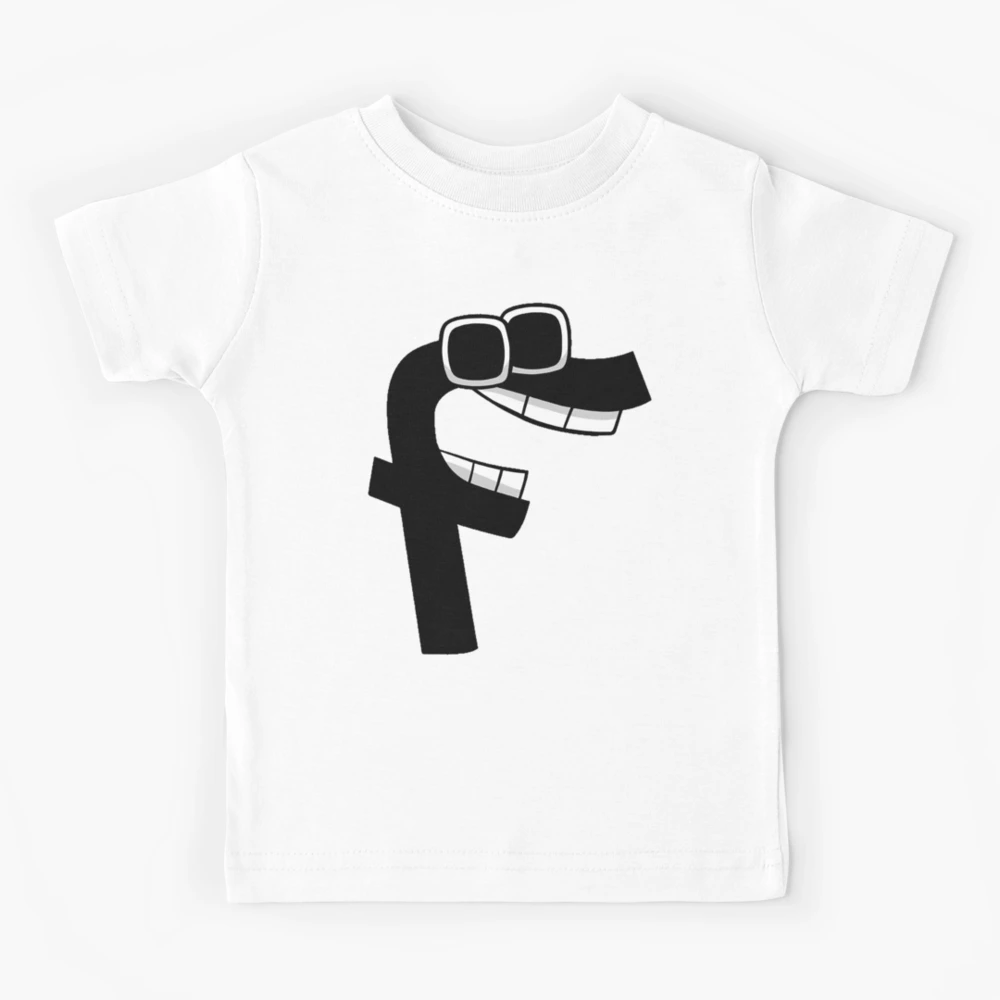 Alphabet Lore h Kids T-shirt -  Denmark