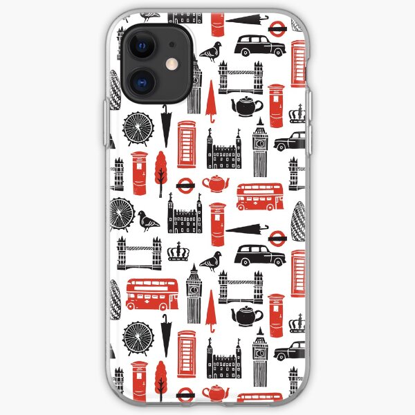 Distant Snow- 遠雪 : linocut iPhone 11 case Distant Snow- 遠雪 : linocut iPhone 11 case