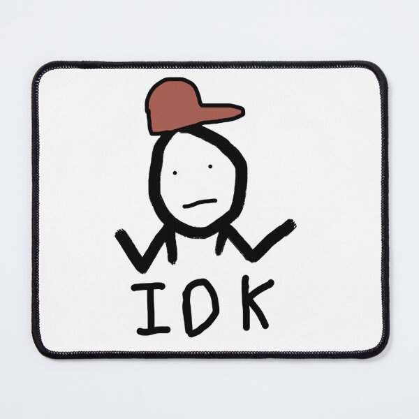 Item preview, IDK Stickman Shrug designed and sold by Usagicollection.