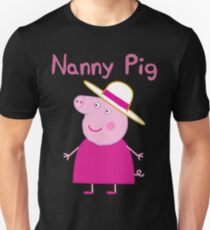 Peppa Pig, Grandma Pig, Nanny Pig Unisex T-Shirt