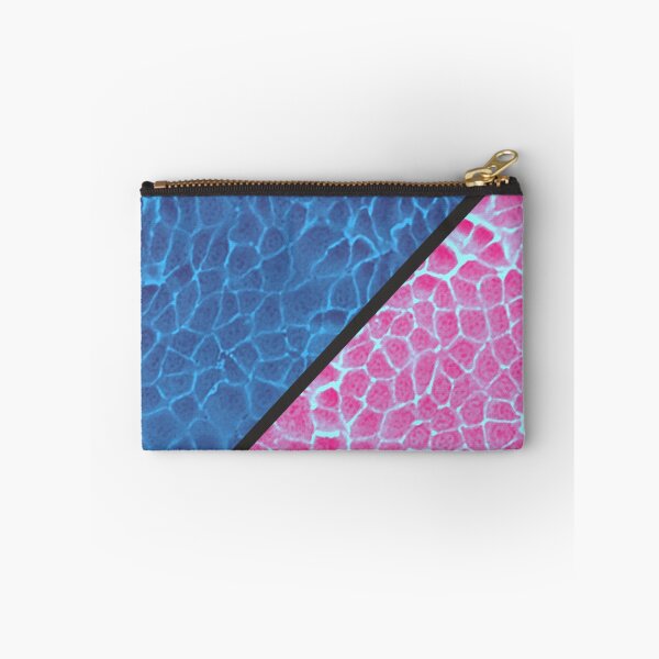 Item preview, Blue and pink epithelial cells under the microscope designed and sold by ArtByScience.