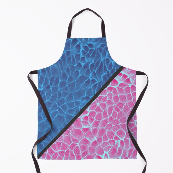 Item preview, Blue and pink epithelial cells under the microscope designed and sold by ArtByScience.