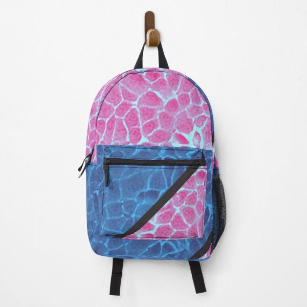 Item preview, Blue and pink epithelial cells under the microscope designed and sold by ArtByScience.