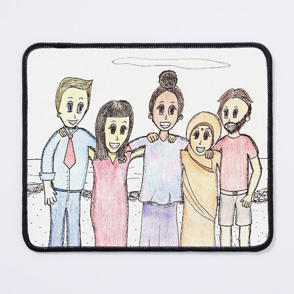 Item preview, The Multicultural Friends designed and sold by Marian Hayes.