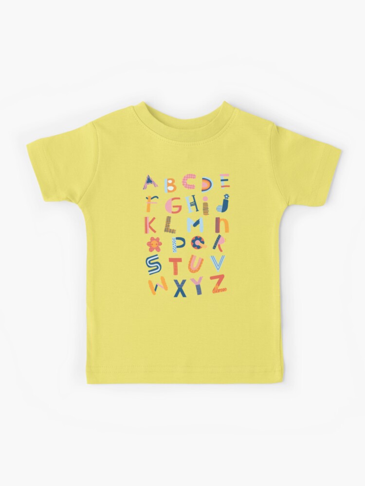 Latter A Z Alphabet Lore Unisex T-Shirt - Teeruto