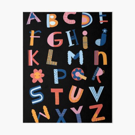 Alphabet Lore Series Art Board Print for Sale by Ezz-Design