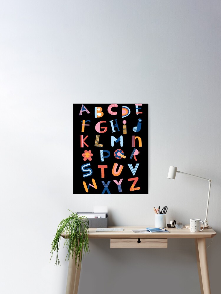 Alphabet Lore i Art Board Print for Sale by YupItsTrashe