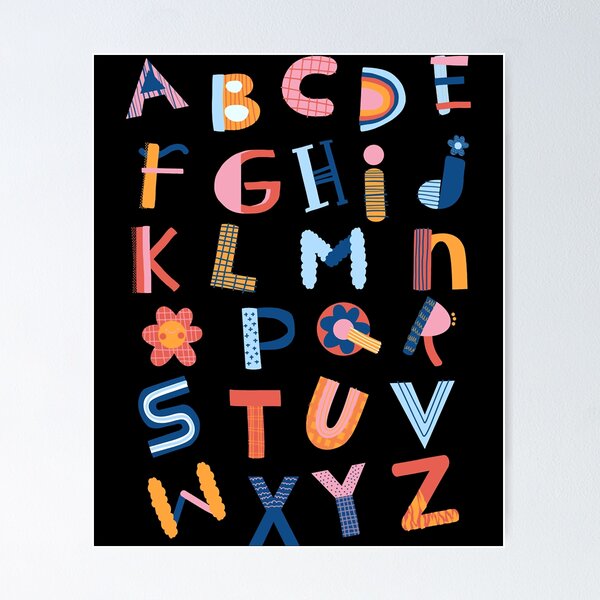 Emotion Letter B Alphabet Lore, Angry Latter Alphabet Lore Poster for Sale  by zackup