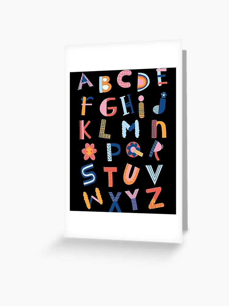 ALPHABET LORE Z | Greeting Card