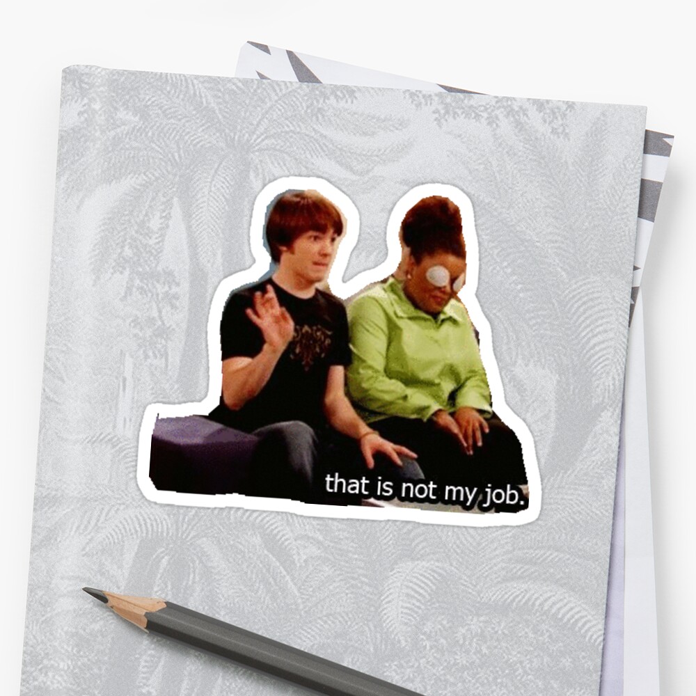 Drake And Josh Stickers By Knight1019 Redbubble 