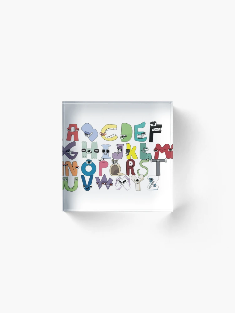 Alphabet Lore Song Acrylic Blocks for Sale