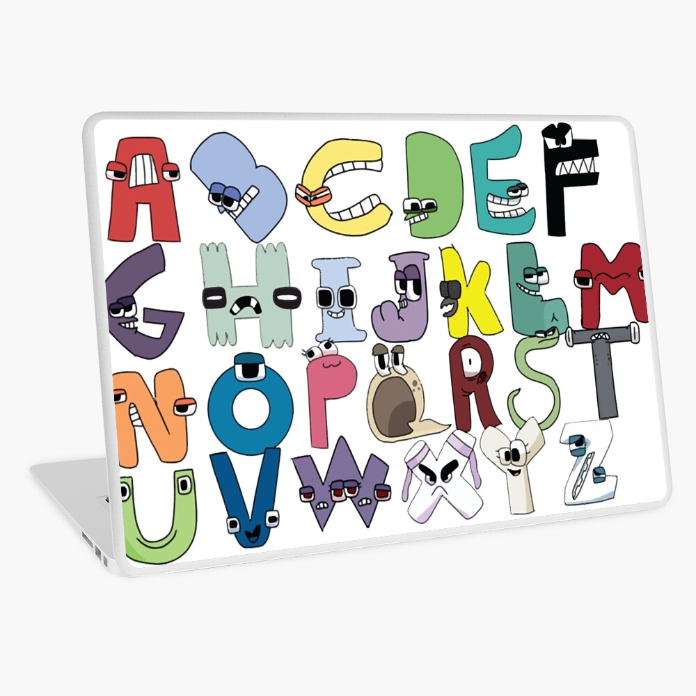 Alphabet Lore A Z Art Board Print for Sale by elnodi academy