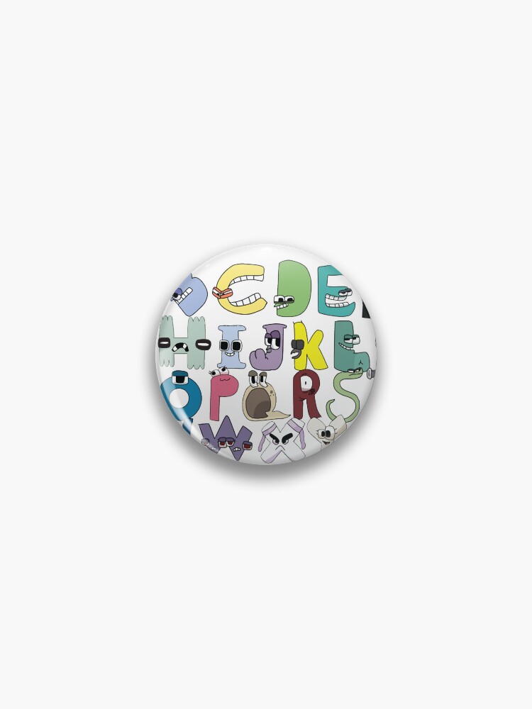 Alphabet Lore Pins and Buttons for Sale