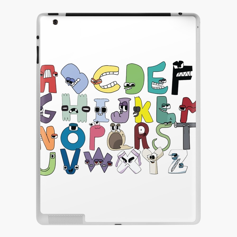 Alphabet Lore A-Z  iPad Case & Skin for Sale by elnodi academy