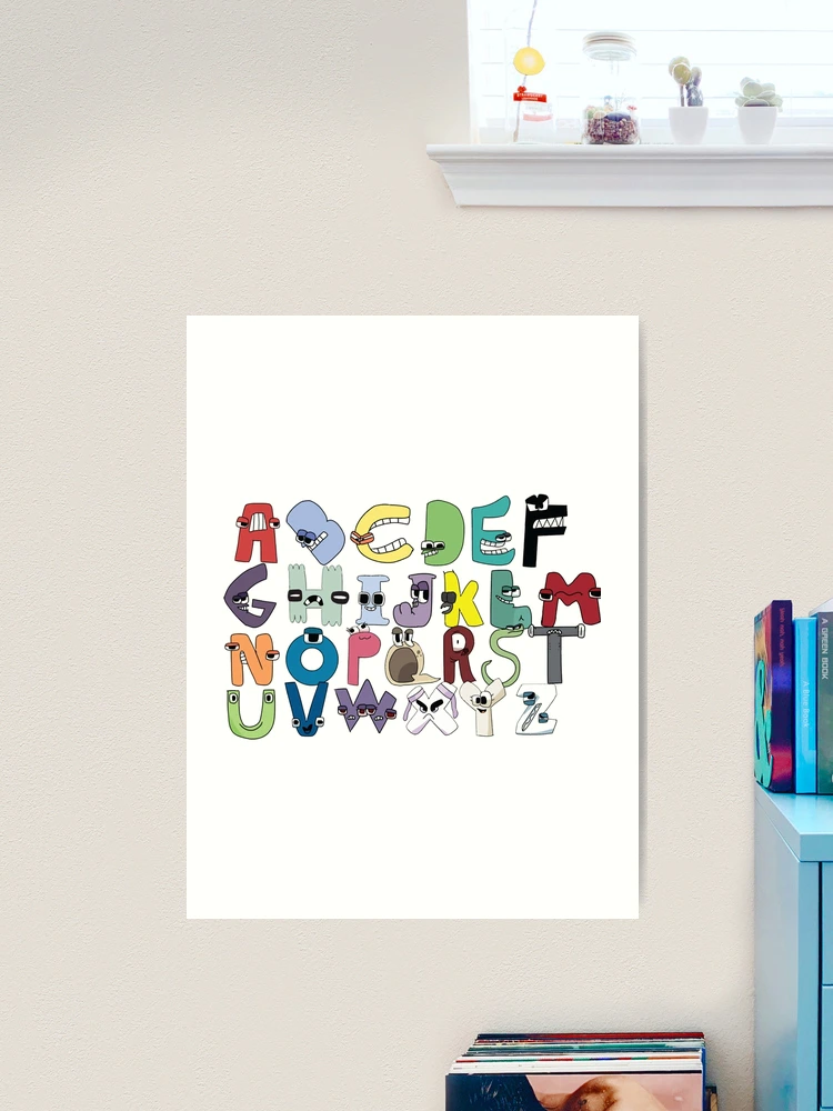 alphabet lore U Art Print for Sale by MohammedMJ