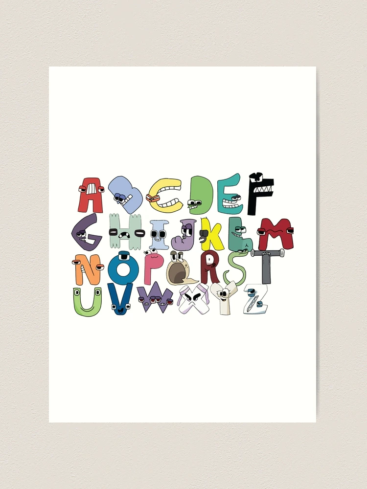 Alphabet Lore Stickers For Diy Toys, Wall Decoration, Luggage