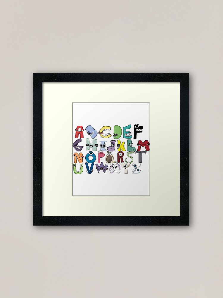 Alphabet Lore i Art Board Print for Sale by YupItsTrashe