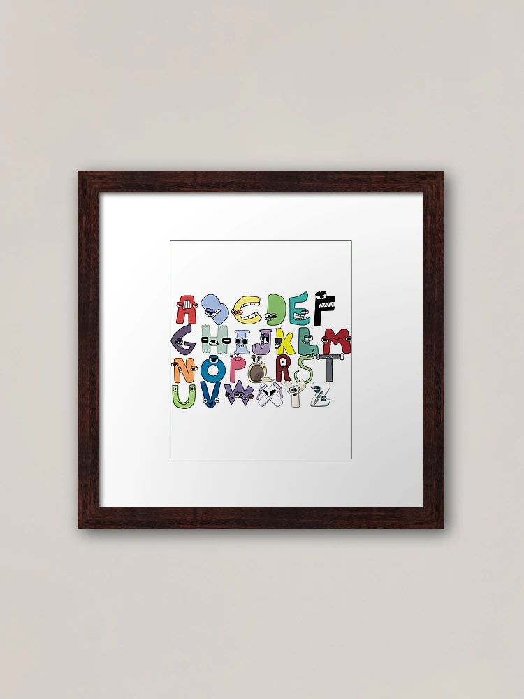 alphabet lore lore alphabet lore colors Photographic Print for Sale by  YupItsTrashe