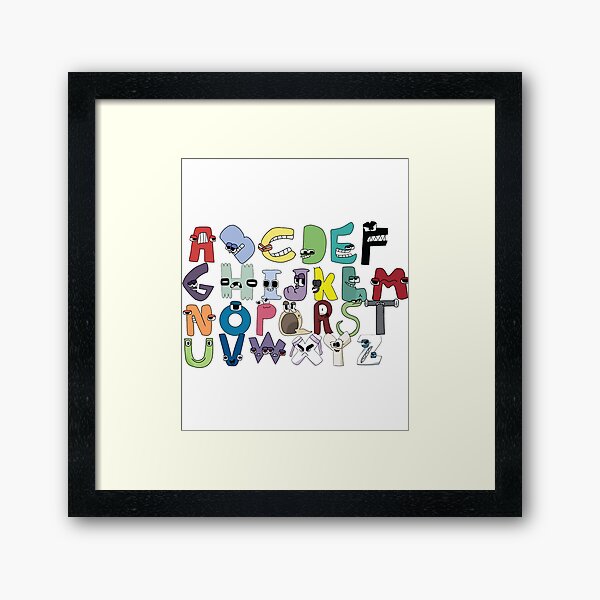 Alphabet Lore a to z Poster for Sale by YupItsTrashe